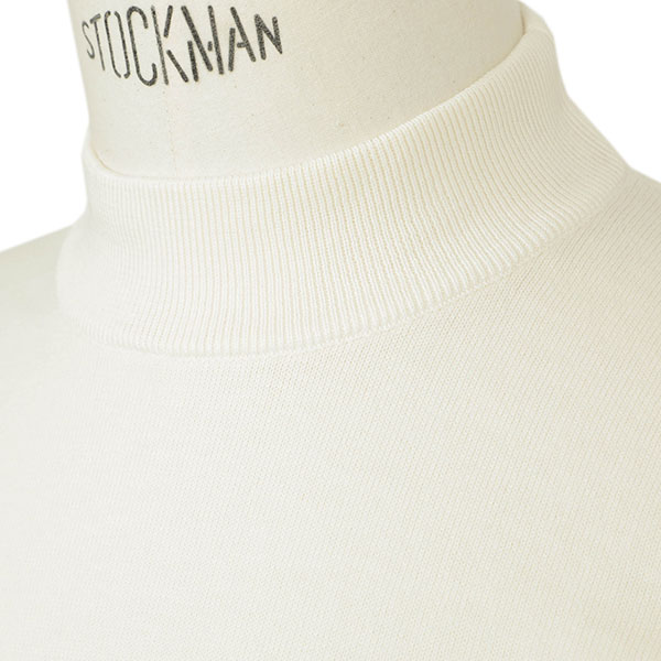 Gran Sasso グランサッソ ニット Tシャツ ハイゲージ コットン モック